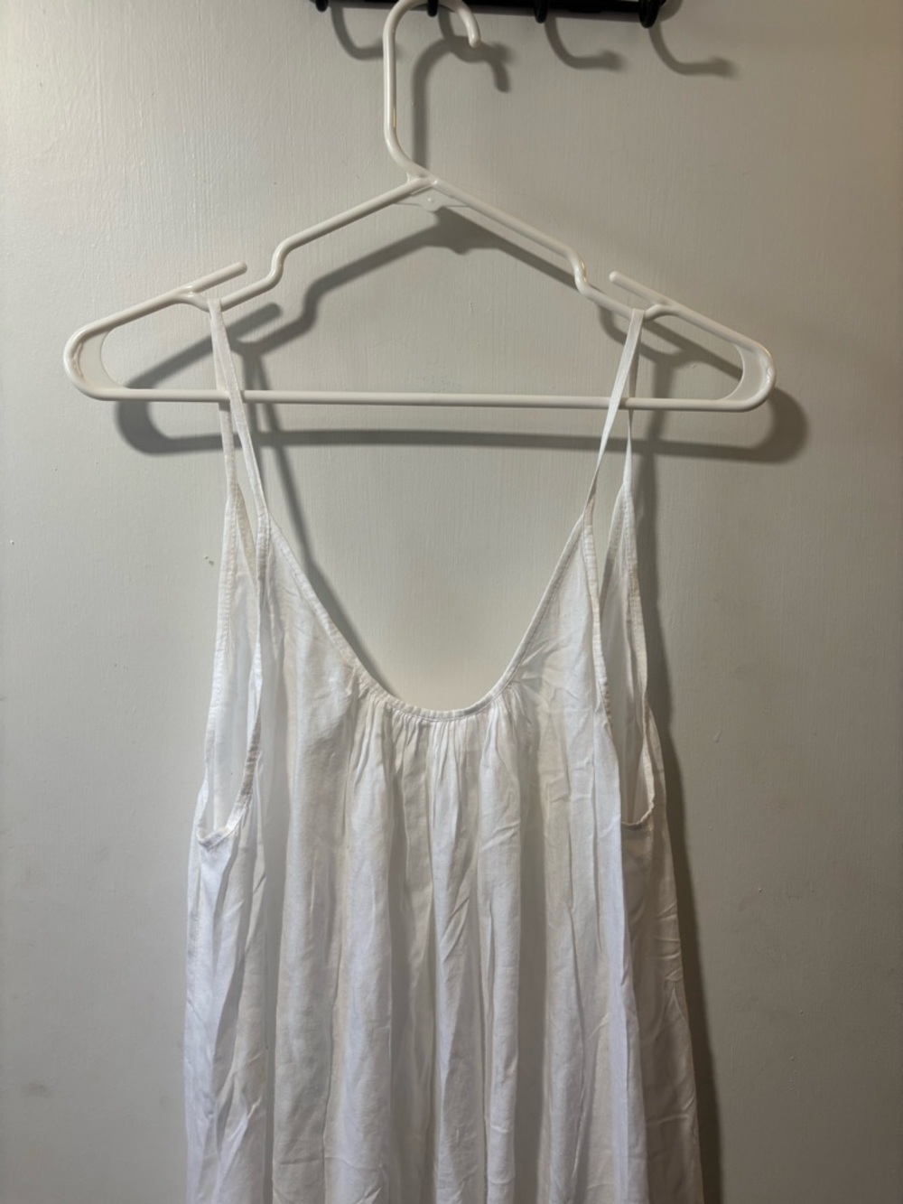 Mikoh Biarritz Low Back White Maxi Sleeveless Summer Dress Size 3 L Large - Picture 6 of 10